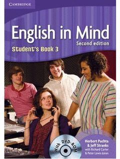 ENGLISH IN MIND LEVEL 3 STUDENT'S BOOK WITH DVD-ROM 2ND EDITION