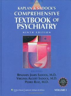 KAPLAN AND SADOCK'S COMPREHENSIVE TEXTBOOK OF PSYC