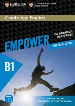 CAMBRIDGE ENGLISH EMPOWER PRE-INTERMEDIATE. STUDENT + ONLINE WORKBOOK