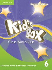 KID'S BOX LEVEL 6 CLASS AUDIO CDS (4) 2ND EDITION