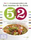 RECETAS DE LA DIETA 5.2,LAS.SALSA BOOKS-100 RECETAS