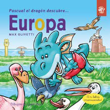 PASCUAL EL DRAGON DESCUBRE EUROPA - LIBROS PARA NIÑOS EN LETRA LIGADA, MANUSCRIT