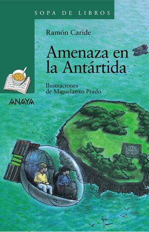 AMENAZA EN LA ANTÁRTIDA.SOPA DE LIBROS-132-INF