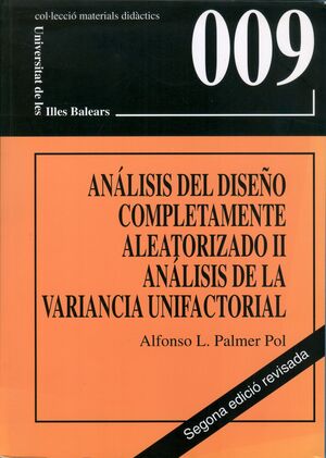 ANÁLISIS DEL DISEÑO COMPLETAMENTE ALEATORIZADO II