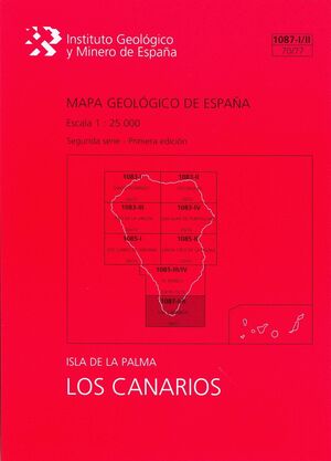 LOS CANARIOS, 1087-I/II (70/77) : MAPA GEOLÓGICO DE ESPAÑA ESCALA 1:25000 ISLA D