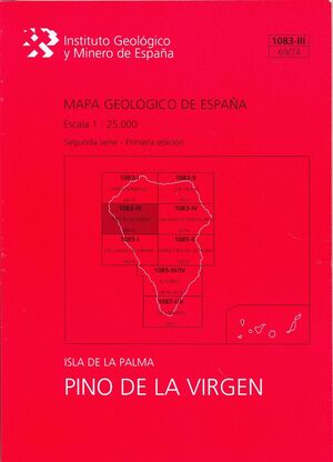 PINO DE LA VIRGEN, 1083-III (69/74) : MAPA GEOLÓGICO DE ESPAÑA ESCALA 1:25000 IS