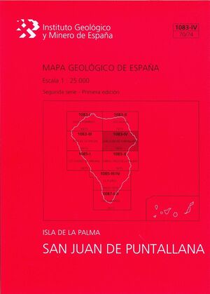 SAN JUAN DE PUNTALLANA, 1083-IV (70/74): MAPA GEOLÓGICO DE ESPAÑA ESCALA 1:25000