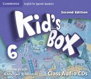 KID'S BOX 6 CLASS AUDIO CDS
