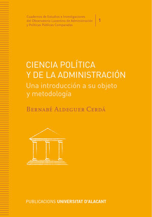 CIENCIA POLÍTICA Y DE LA ADMINISTRACIÓN