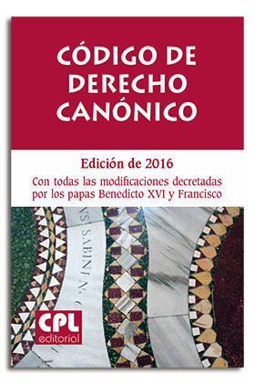 CODIGO DERECHO CANONICO (CPL) 2016